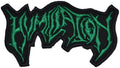 HUMILIATION - Logo Cut Out - 10,3 cm x 6 cm - Patch