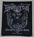 IMMORTAL - Northern Chaos Gods - 9 x 10,4 cm - Patch