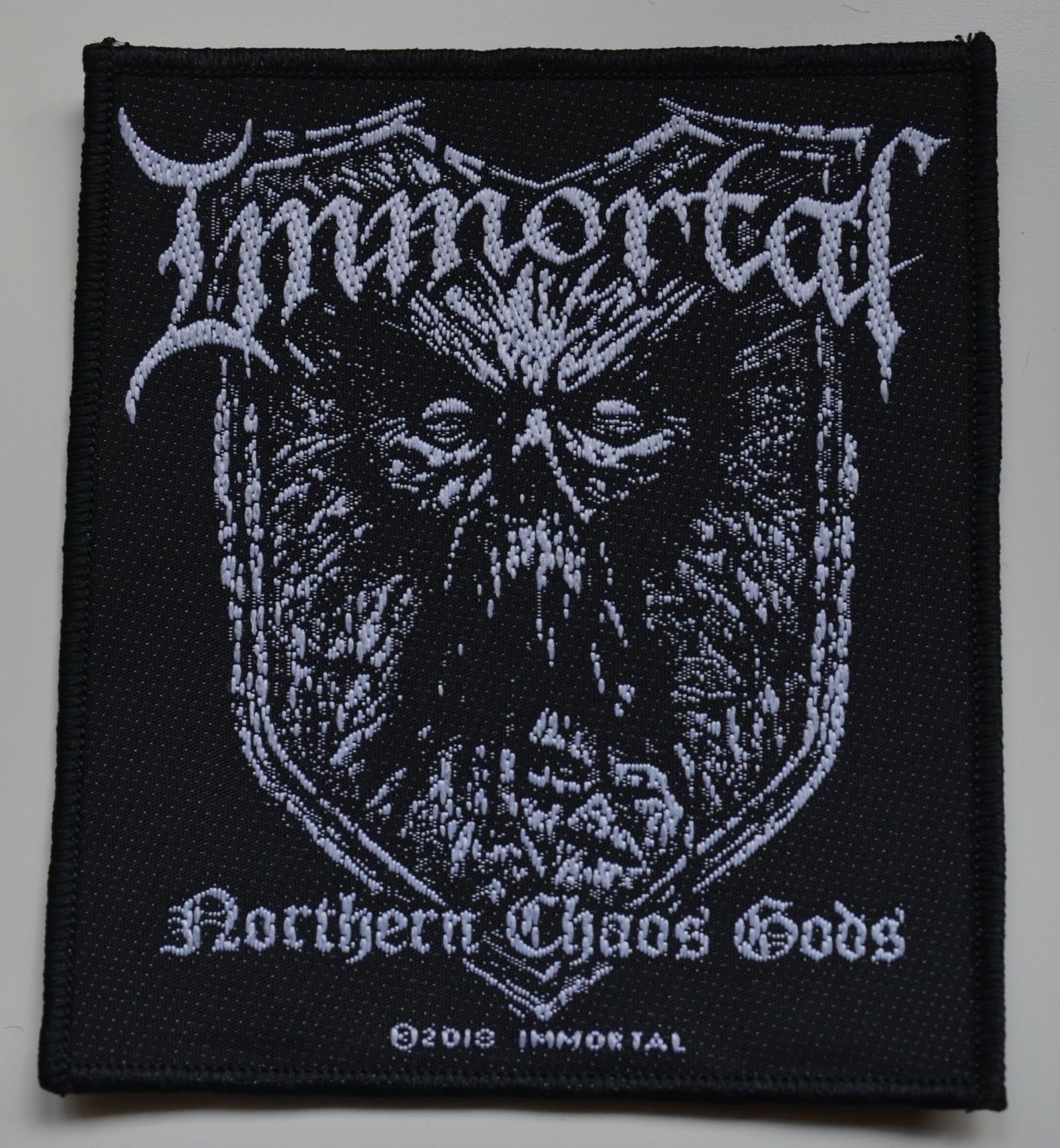 IMMORTAL - Northern Chaos Gods - 9 x 10,4 cm - Patch