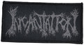 INCANTATION - Logo - 10 x 5 cm - Patch