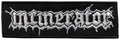 INCINERATOR - Logo - 3,8 x 12,4 cm - Patch
