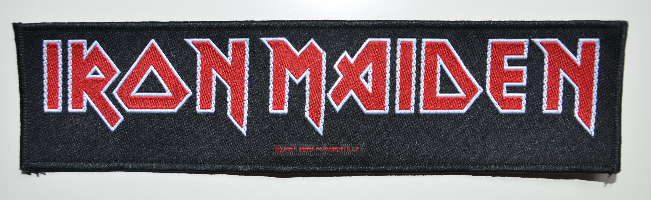 IRON MAIDEN - Logo Superstrip - 20 x 5,2 cm - Patch