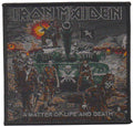 IRON MAIDEN - A Matter Of Life And Death - 10 cm x 9,8 cm - Patch