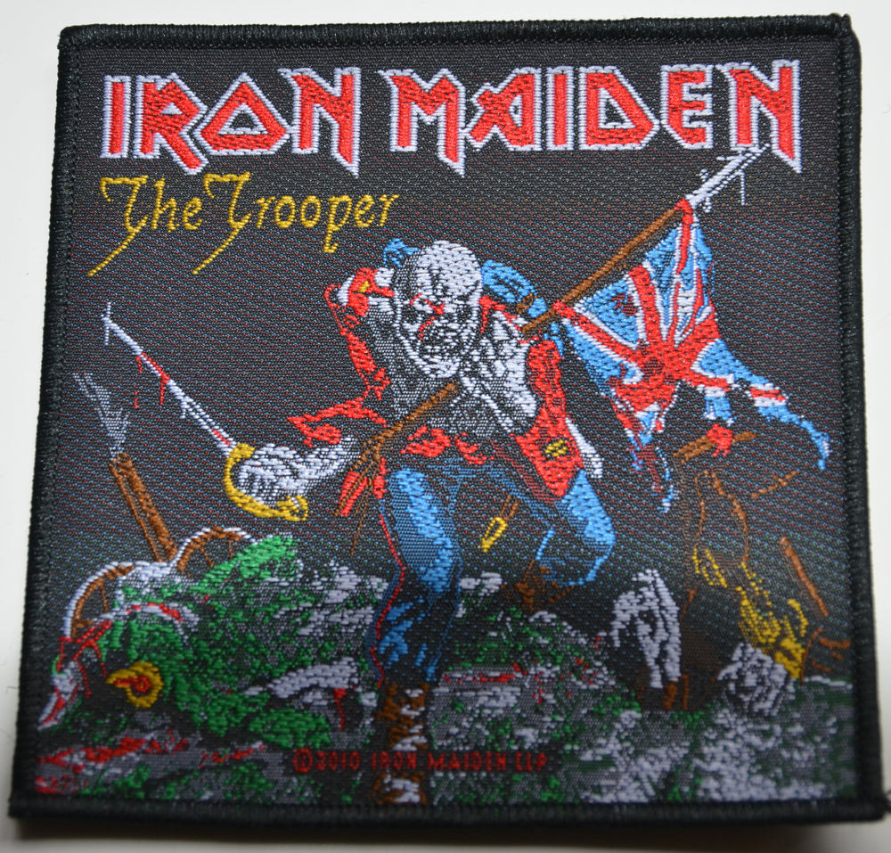 IRON MAIDEN - The Trooper - 10,2 x 10,2 cm - Patch