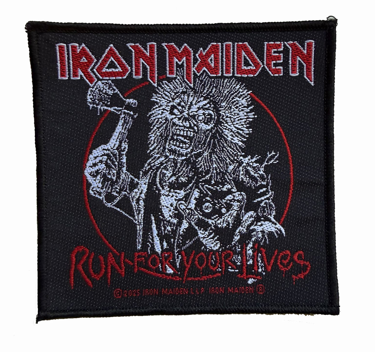 IRON MAIDEN - Run For Your Lives - 9,7 x 10 cm - Patch