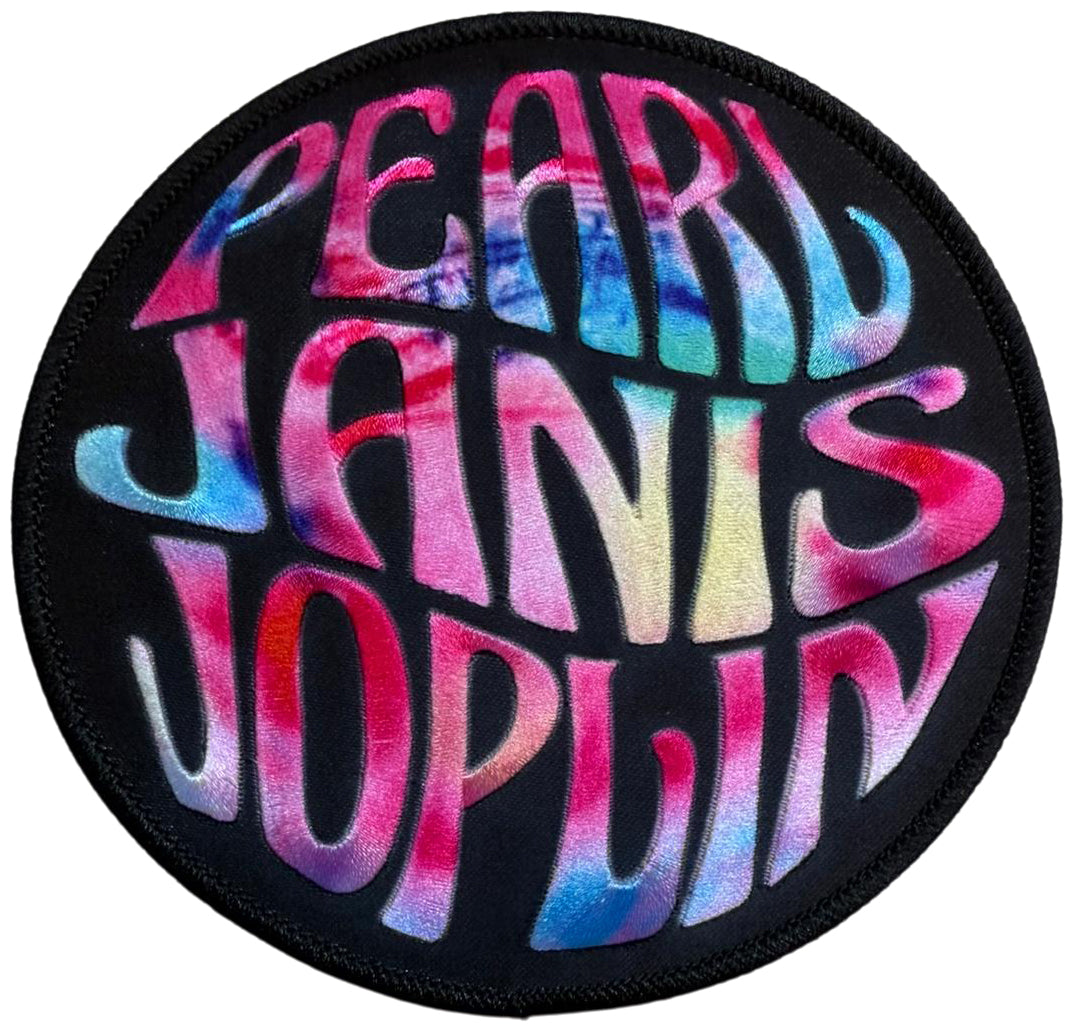 JANIS JOPLIN - Pearl Circle - 10,2 cm - Patch