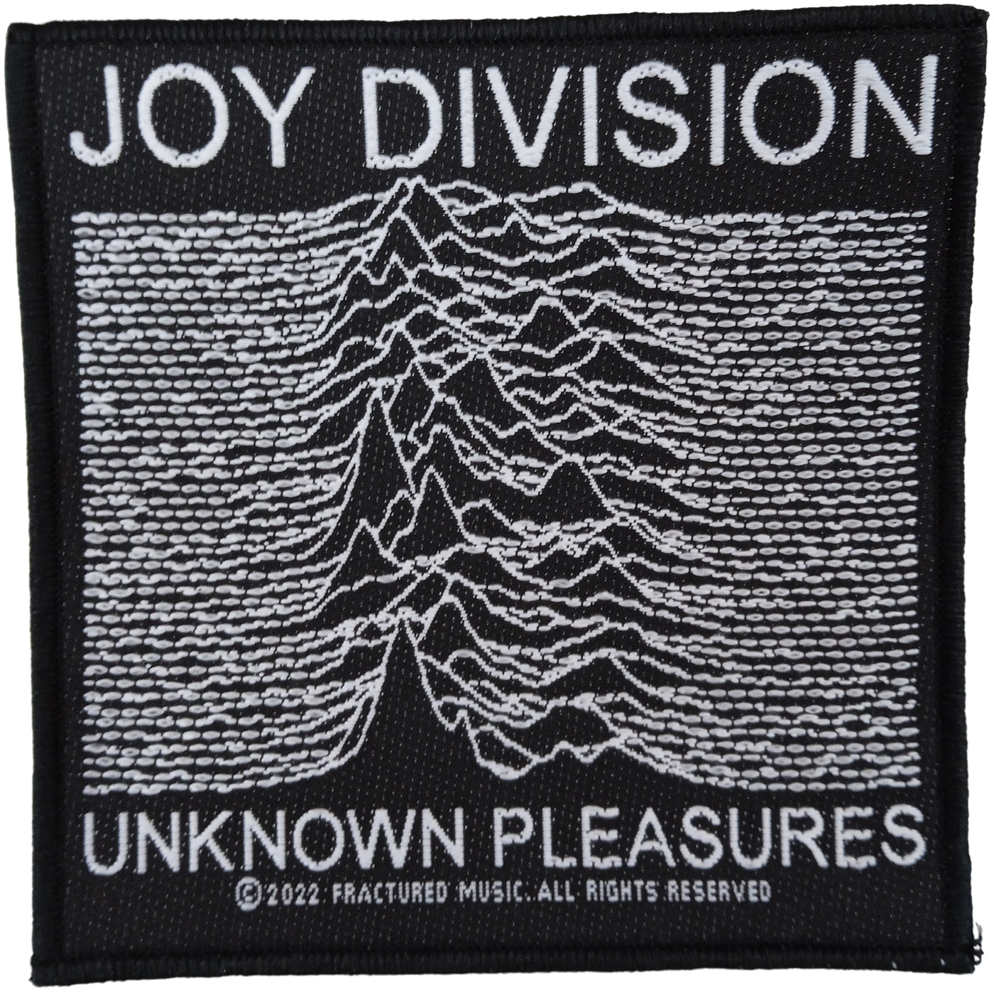 JOY DIVISION - Unknown Pleasures - 10 x 10 cm - Patch
