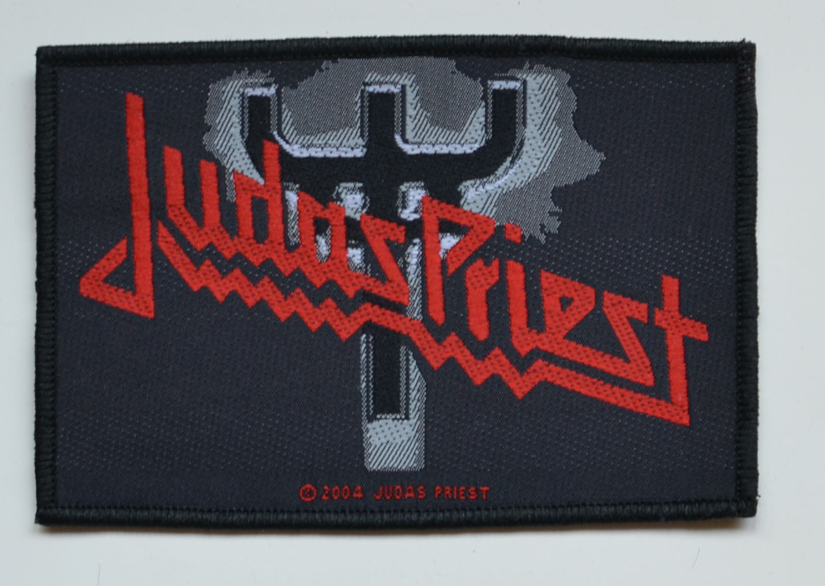 JUDAS PRIEST - Logo / Fork - 10,3 cm x 7,3 cm - Patch