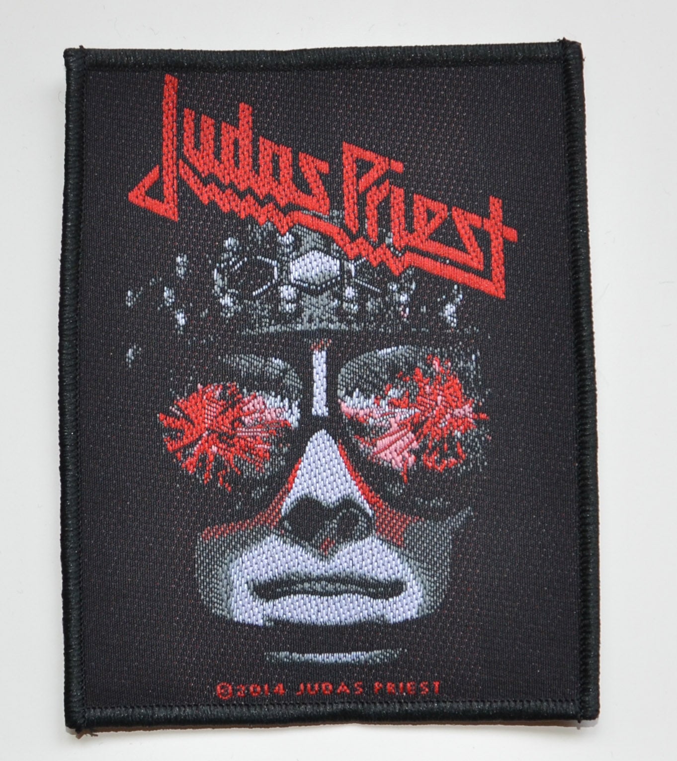 JUDAS PRIEST - Hell Bent For Leather 8,2 cm x 10,3 cm - Patch