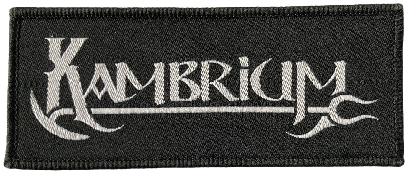 KAMBRIUM - Logo - 4,8 x 11,6 cm - Patch