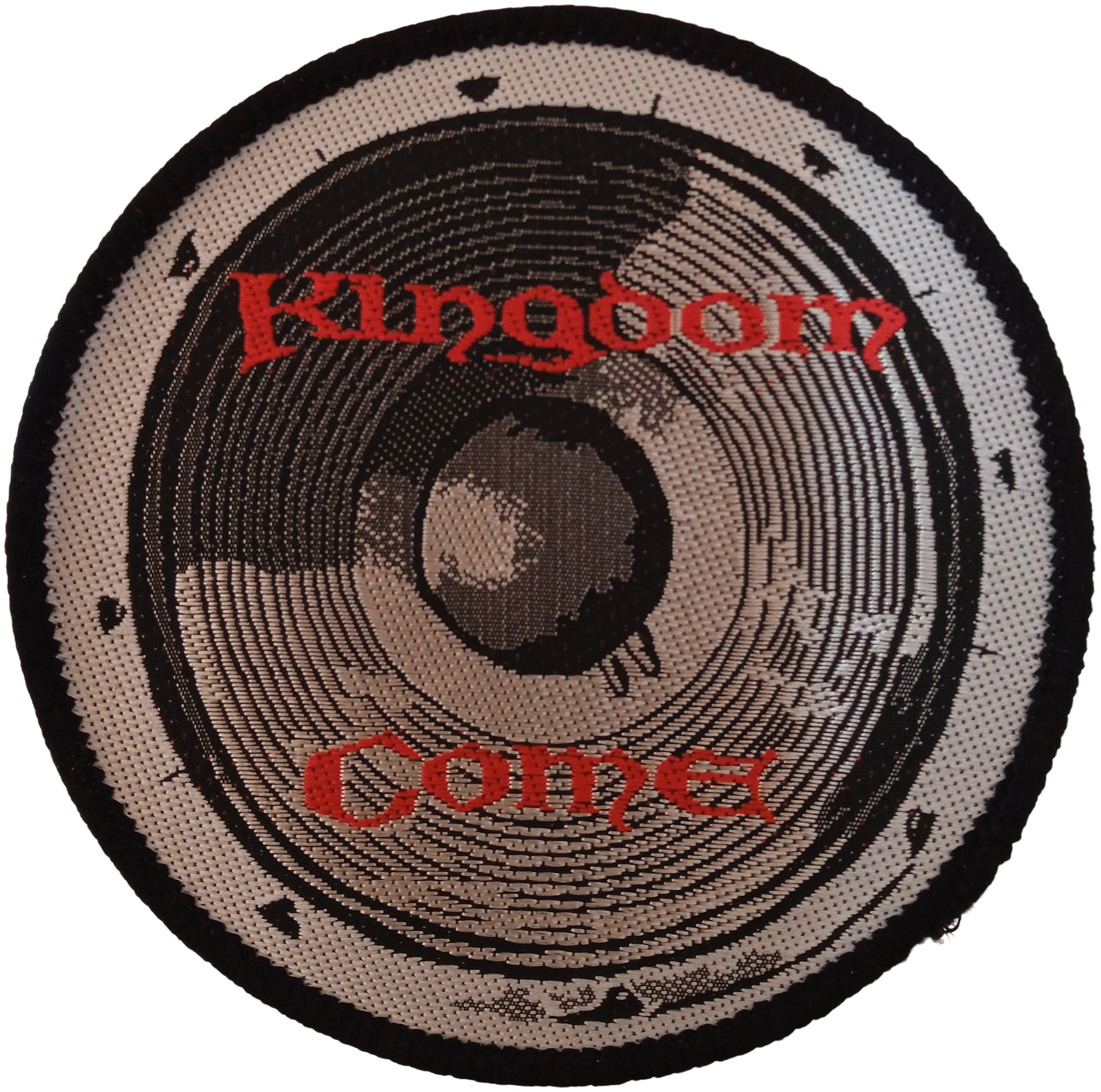 KINGDOM COME - Round Logo - 9,8 cm - Patch