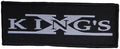 KING'S X - Logo - 10 cm x 3,9 cm - Patch