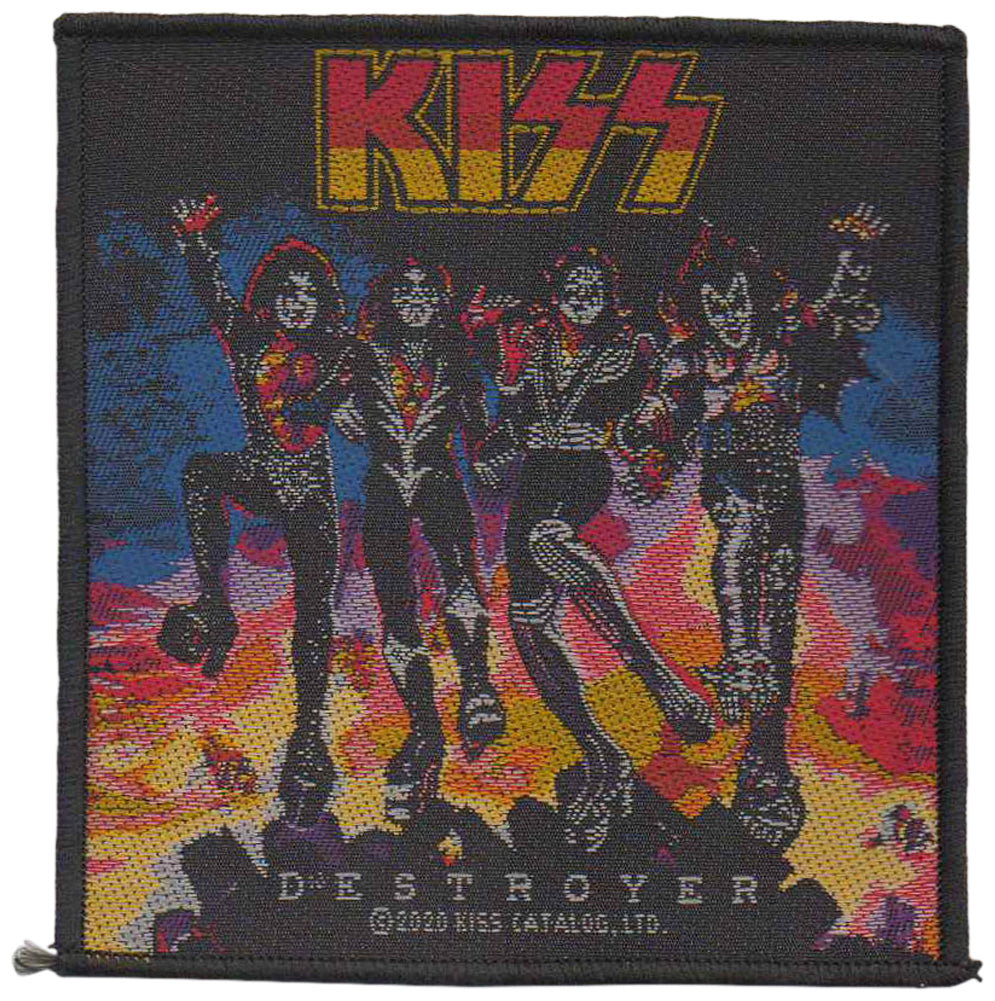 KISS - Destroyer - 9,7 x 10,3 cm - Patch