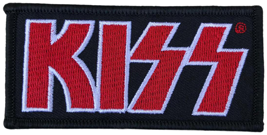 KISS - Red Logo - 4,8 x 9,7 cm - Patch