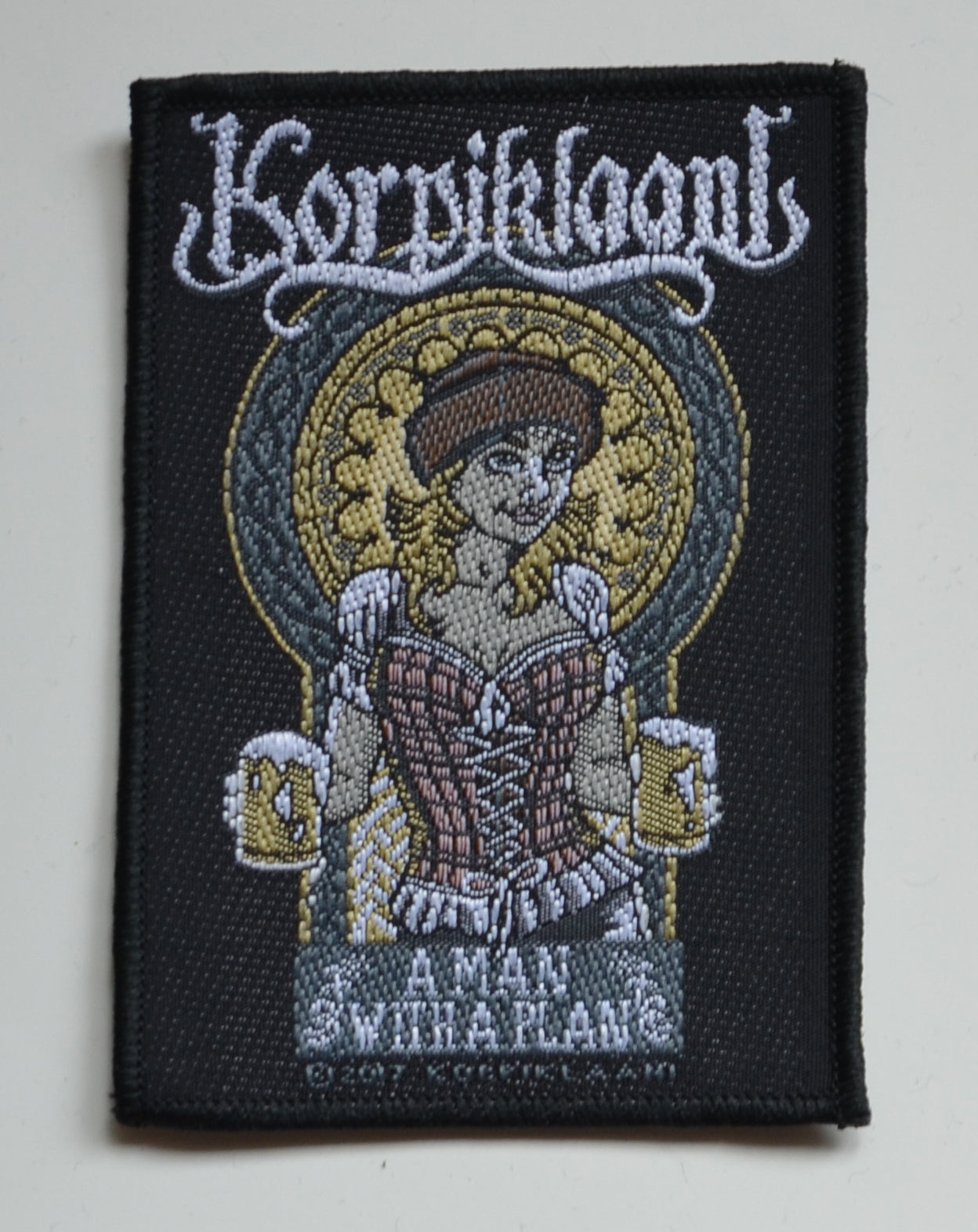 KORPIKLAANI - A Man With A Plan - 7,3 x 10,3 cm - Patch