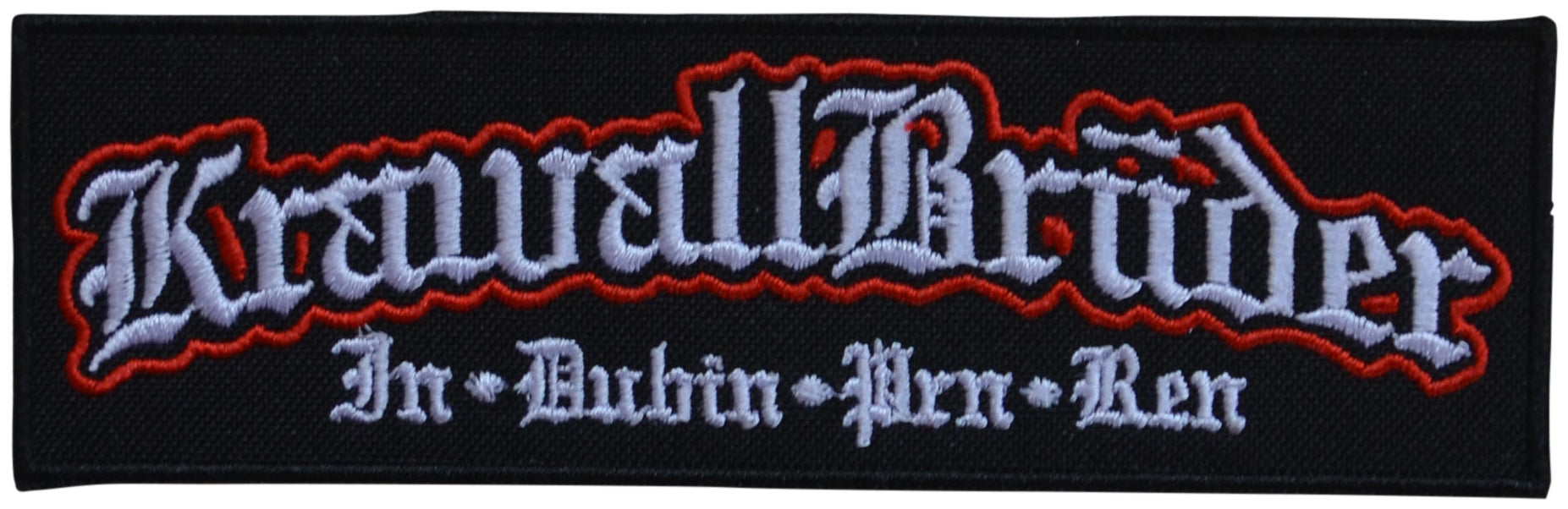 KRAWALLBRÜDER - In Dubio Pro Reo - 13,2 x 4,3 cm - Patch