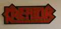 KREATOR - Logo Cut Out 3,5 x 9,8 cm - Patch