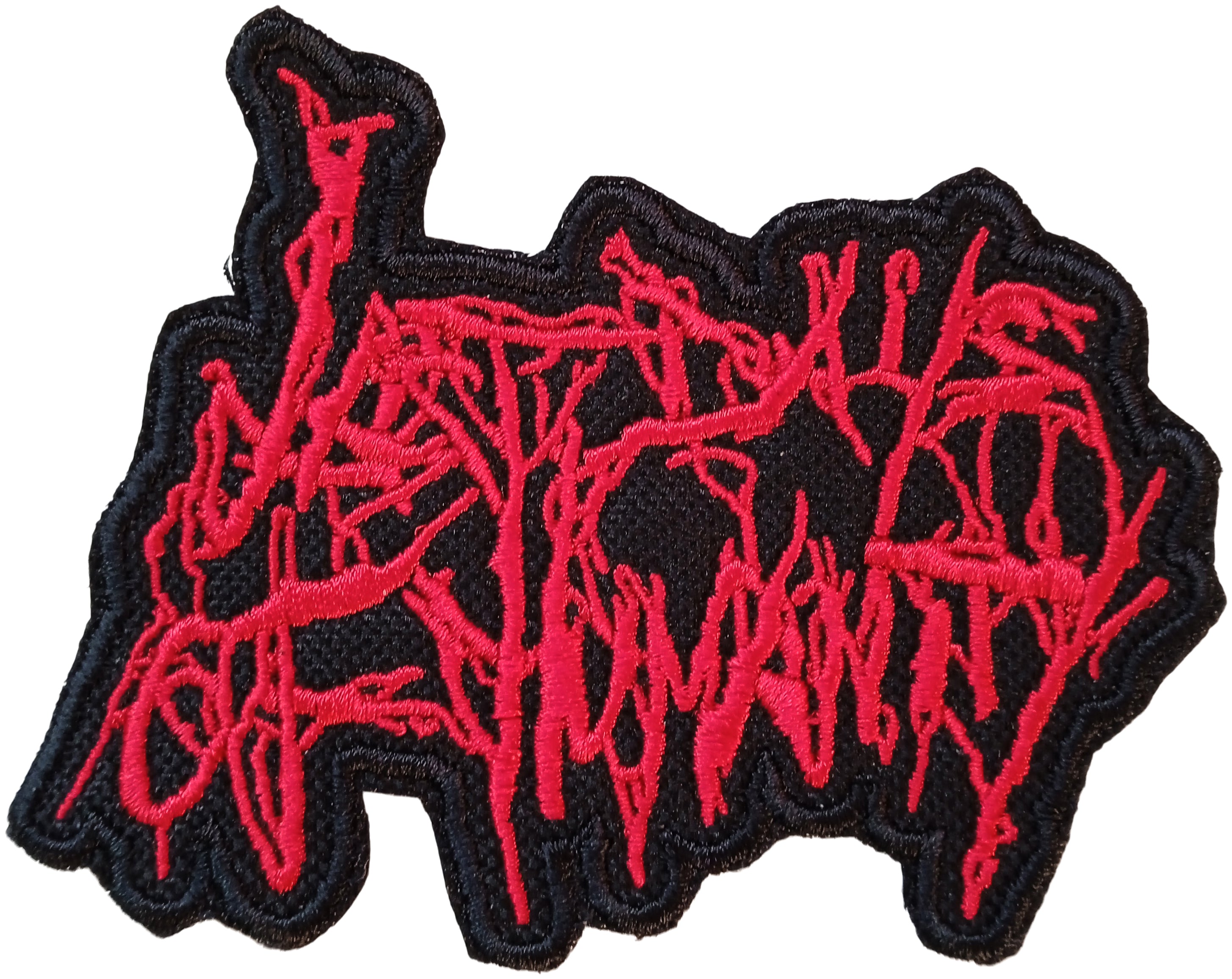 LAST DAYS OF HUMANITY - Red-Logo - 7,3 x 9,7 cm - Patch