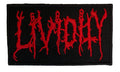 LIVIDITY - Red Logo - 5,8 x 9,9 cm - Patch