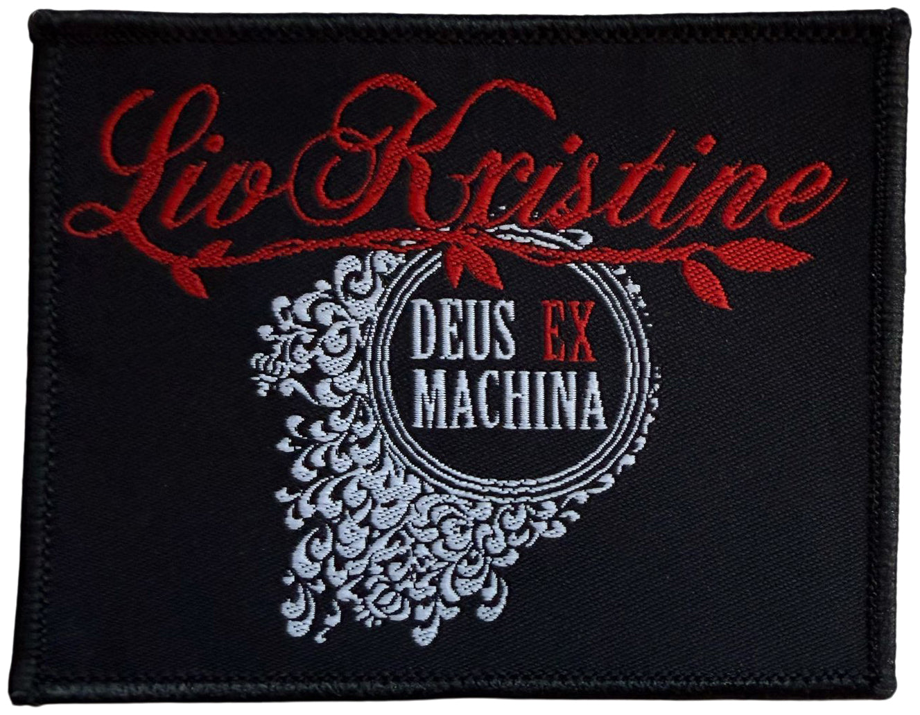 LIV KRISTINE - Deus Ex Machina - 7,6 x 9,7 cm - Patch