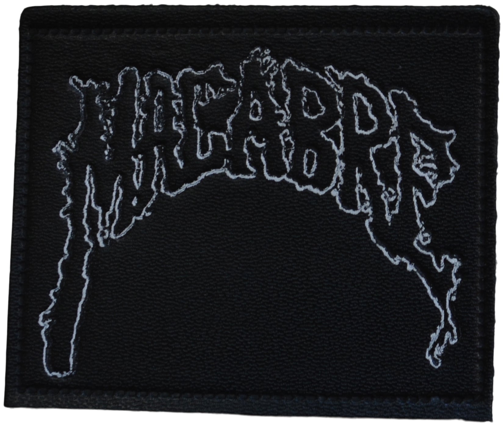 MACABRE - Logo - Leather Patch - 9,3 cm x 7,3 cm - Patch