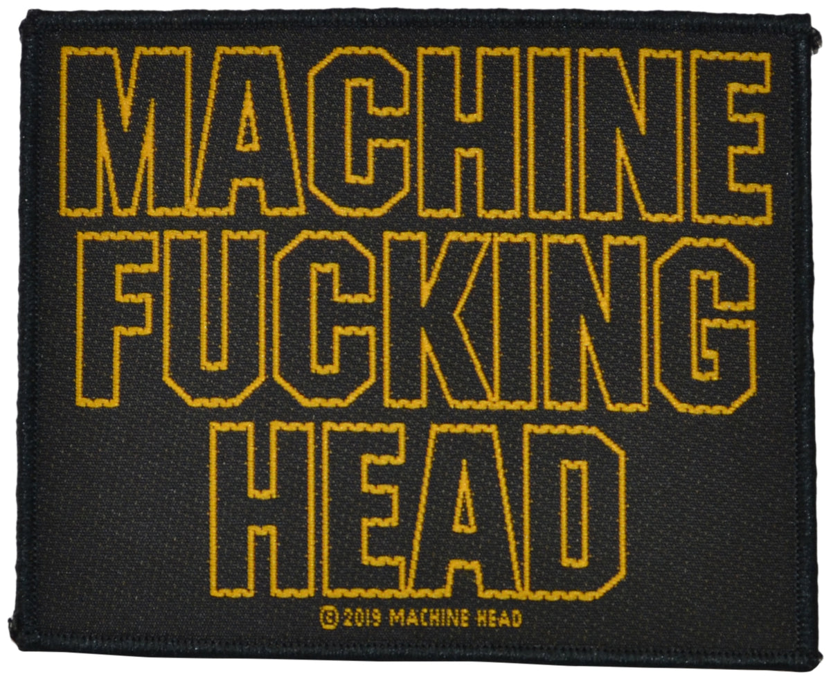 MACHINE HEAD - Machine Fucking Head - 10,5 x 8,7 cm - Patch