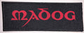 MADOG - Logo - 4,4 cm x 12,3 cm - Patch