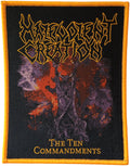 MALEVOLENT CREATION - The Ten Commandments - 9 x 11,4 cm - Patch