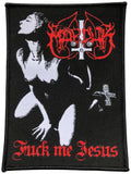 MARDUK - Fuck Me Jesus - 12 x 8,8 cm - Patch