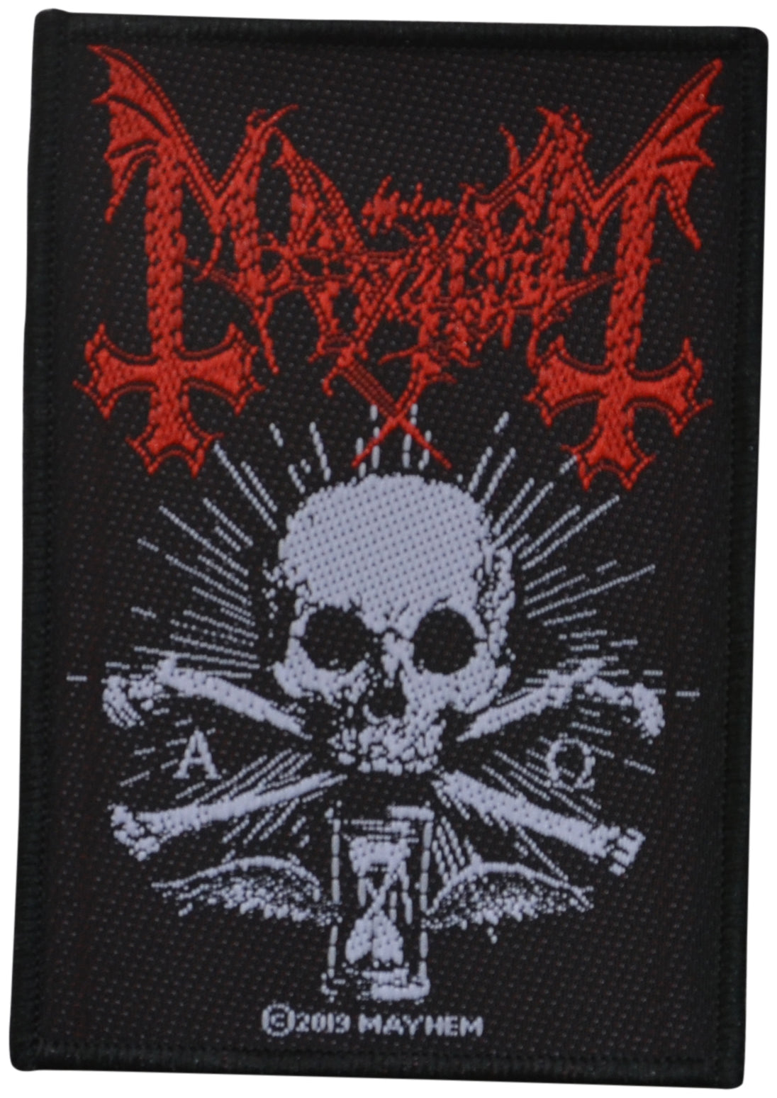 MAYHEM - Alpha Omega Daemon - 7,5 x 10,5 cm - Patch