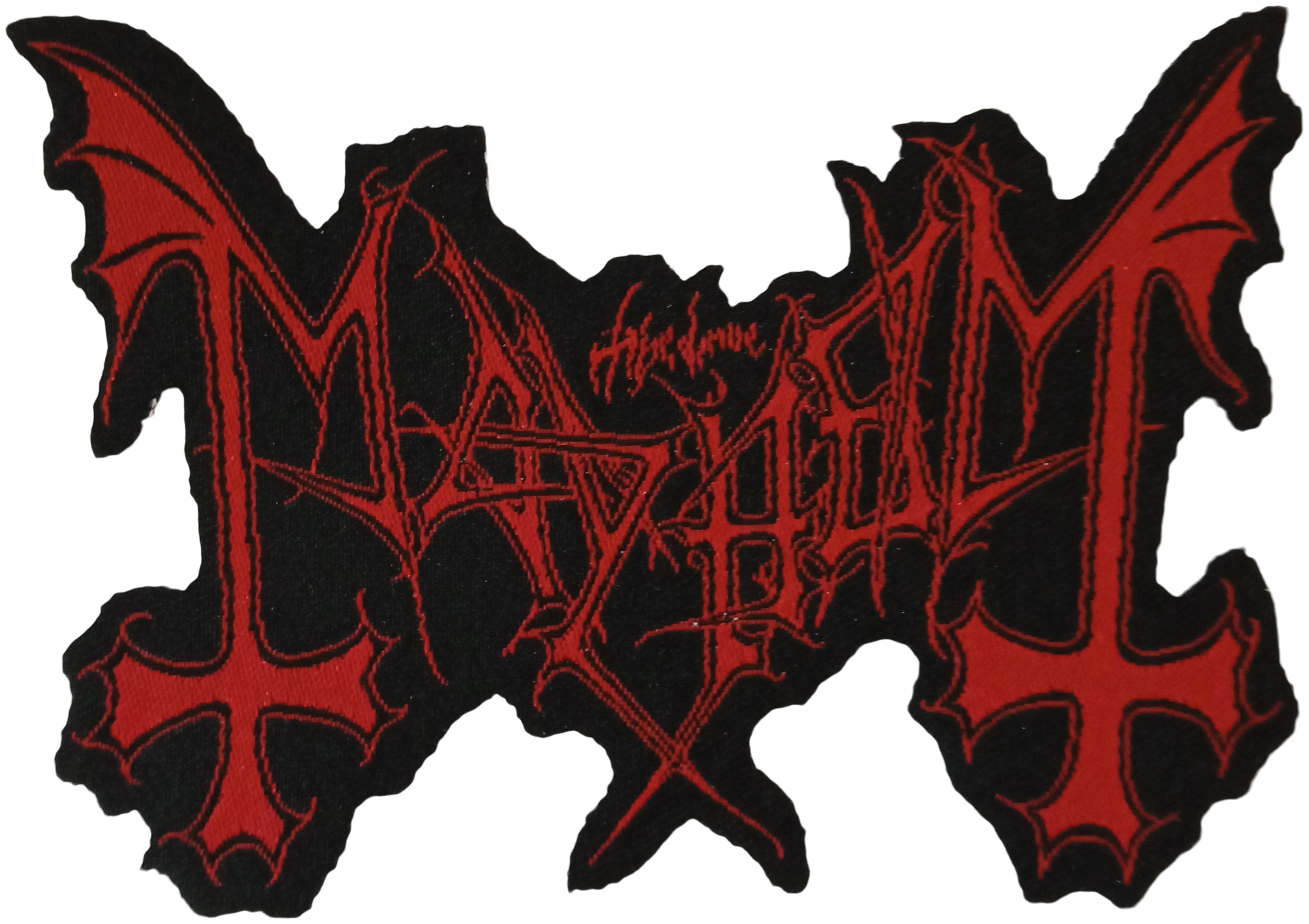 MAYHEM - Logo Cut Out - 6,7 x 9,7 cm - Patch