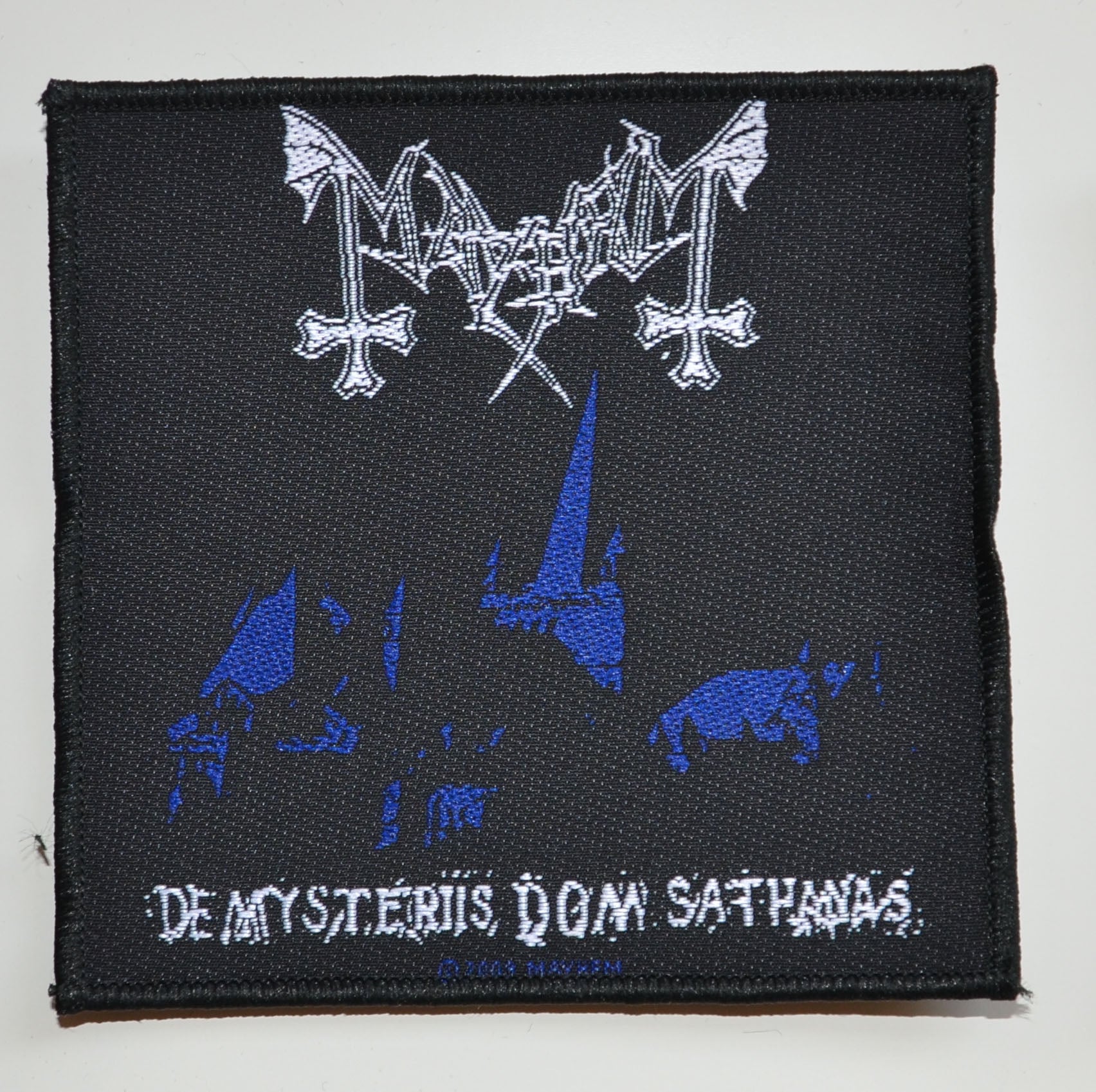 MAYHEM - De Mysteriis Dom Sathanas - 10,2 x 10,2 cm - Patch