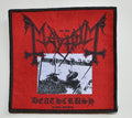 MAYHEM - Deathcrush - 10,3 x 9,8 cm - Patch