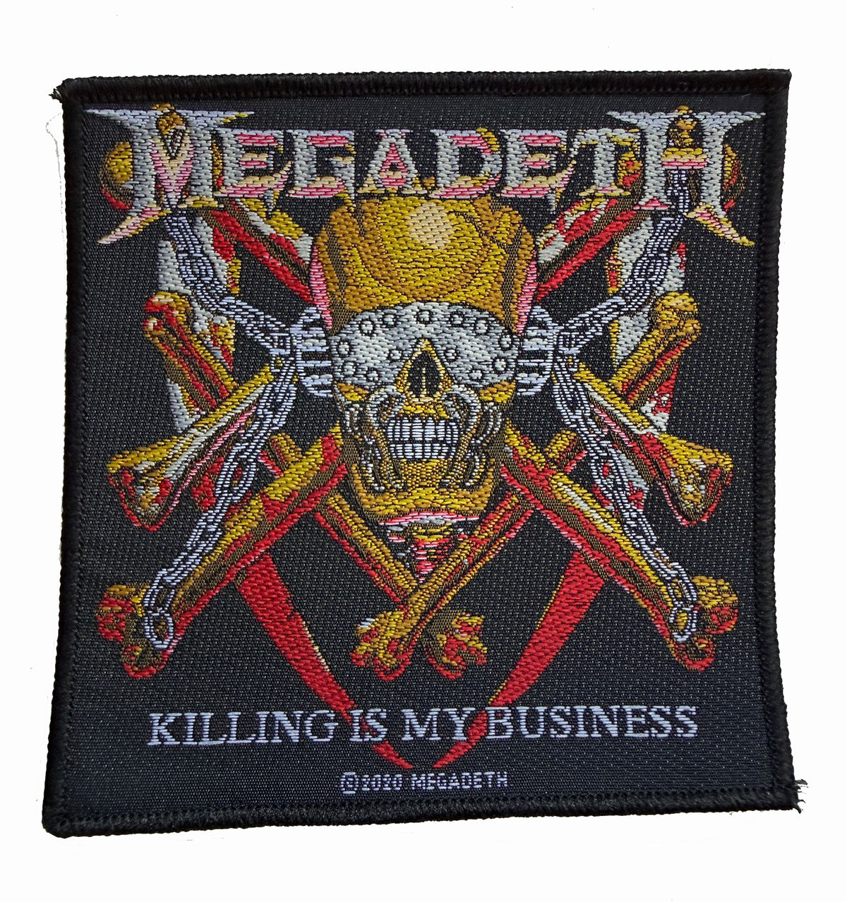 MEGADETH - Killing Is My Business - 10,1 x 10,1 cm - Patch