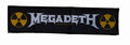 MEGADETH - Logo - 4,8 x 19,9 cm - Patch