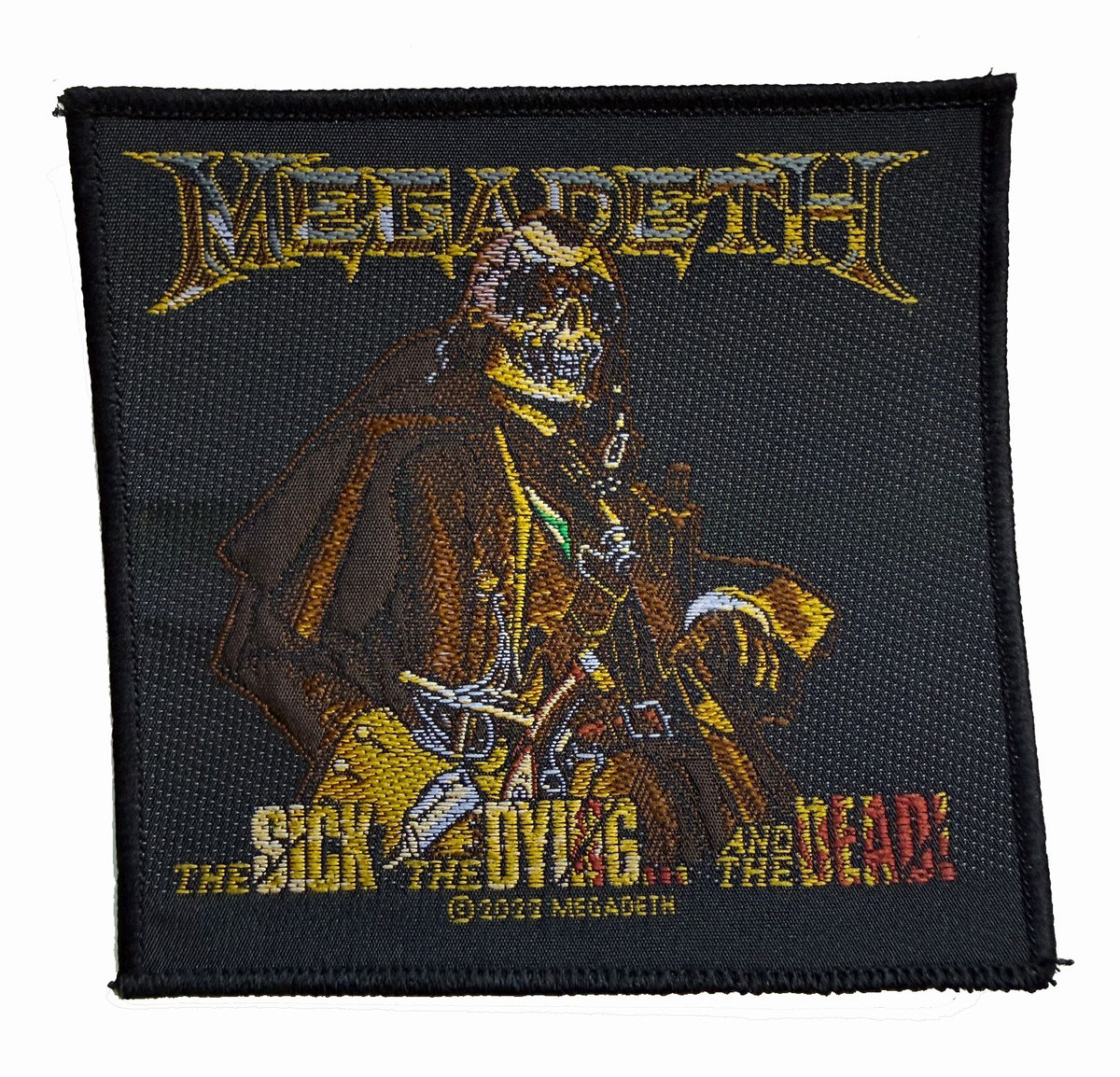 MEGADETH - The Sick, The Dying And The Dead - 9,7 x 9,9 cm - Patch