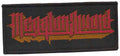 MEGATON SWORD - Logo - 4,4 cm x 10,3 cm - Patch