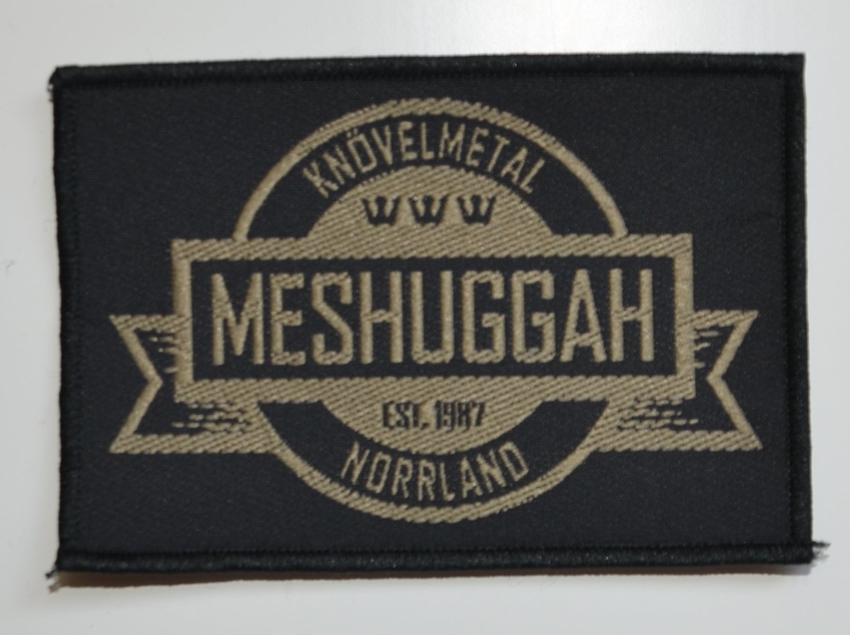 MESHUGGAH - Crest - 10,3 cm x 7,3 cm - Patch