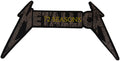 METALLICA - 72 Seasons Charred Logo Cut Out - 5,8 x 11,7 cm - Patch