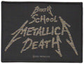 METALLICA - Birth, School, Metallica, Death - 10,2 x 7,5 cm - Patch