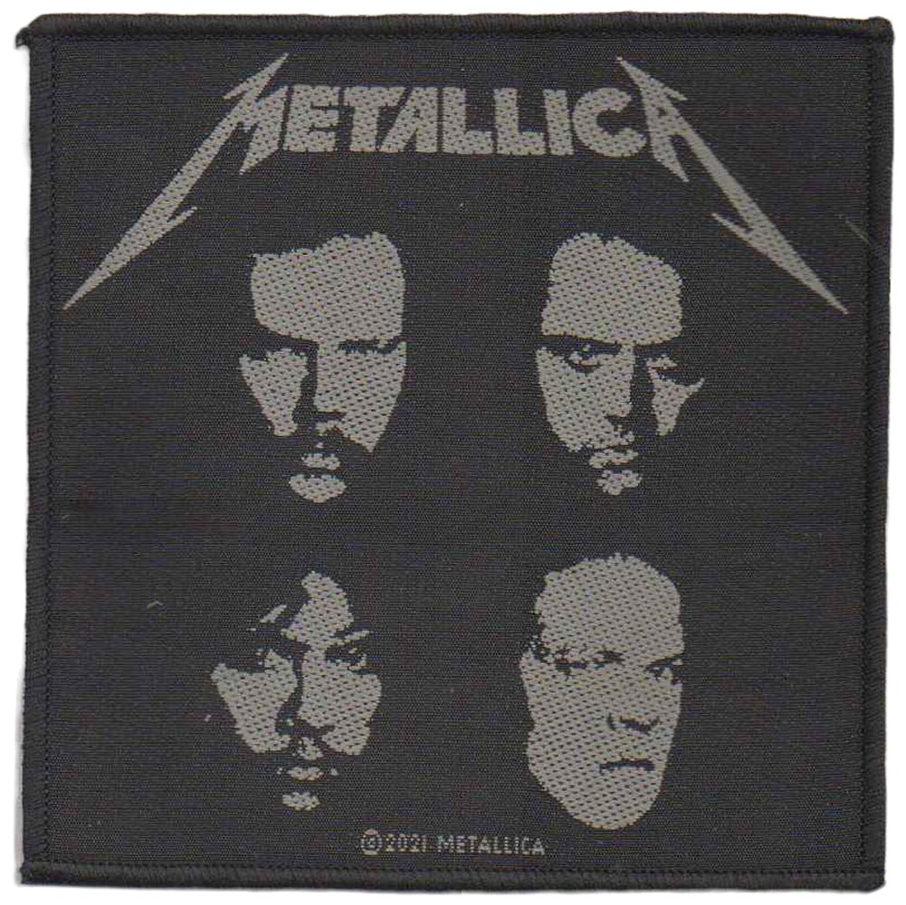 METALLICA - Black Album - 10 x 10 cm - Patch