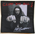 METALLICA - Cliff Em All - 10,4 x 10 cm - Patch