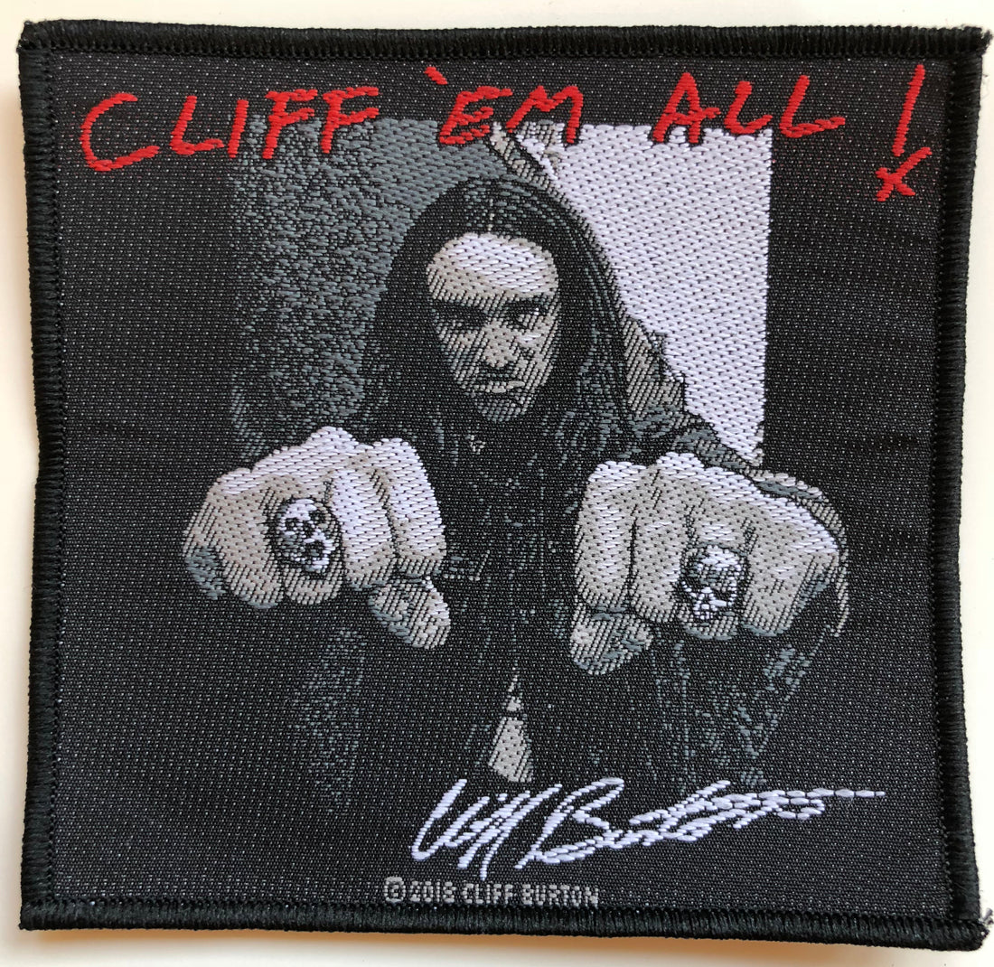 METALLICA - Cliff Em All - 10,4 x 10 cm - Patch