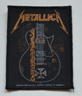METALLICA - Hetfield Guitar 8,2 x 10,2 cm - Patch