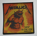 METALLICA - Jump In The Fire - 10,3 x 10,3 cm - Patch