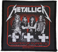 METALLICA - Master Of Puppets Band - 9,4 x 10 cm - Patch