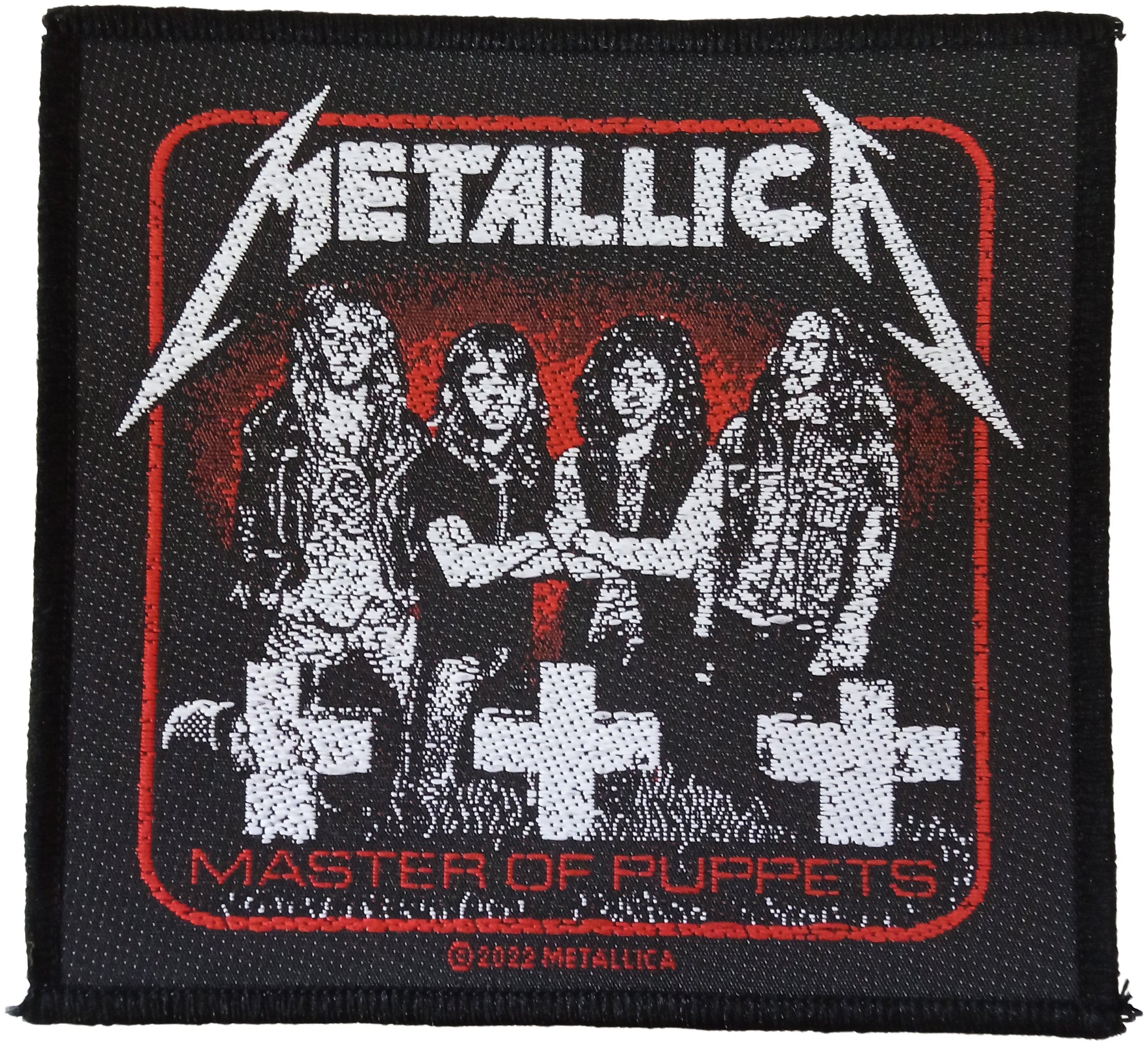 METALLICA - Master Of Puppets Band - 9,4 x 10 cm - Patch