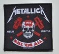 METALLICA - Metal Militia - 10,3 x 10 cm - Patch