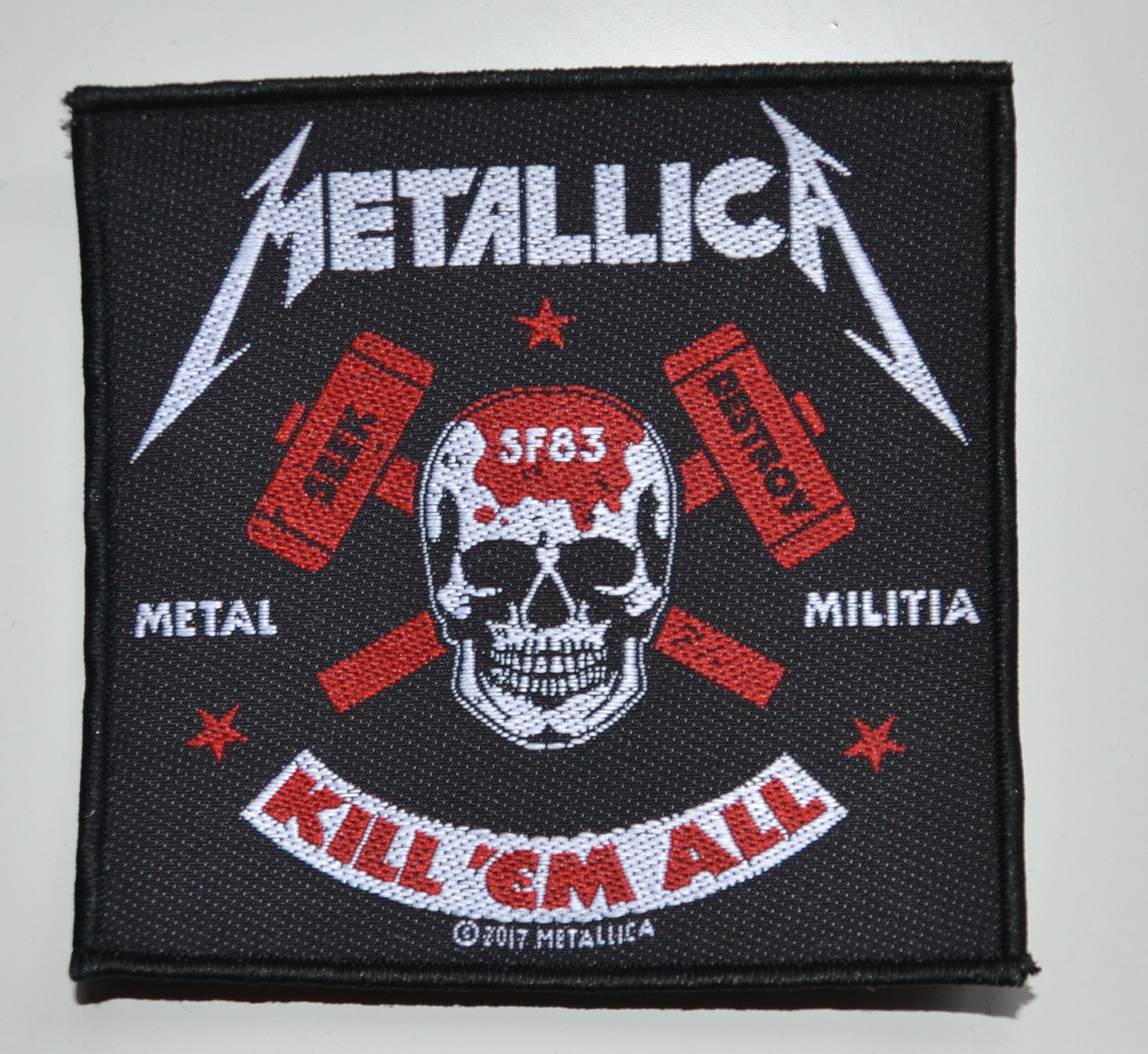 METALLICA - Metal Militia - 10,3 x 10 cm - Patch