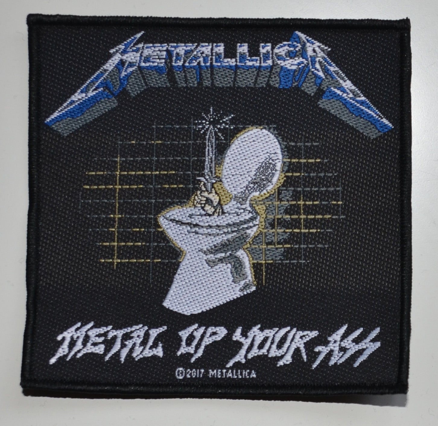 METALLICA - Metal Up Your Ass - 10,3 x 10,3 cm - Patch